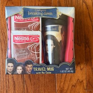 Nestle Twilight Breaking Dawn Travel Mug with Hot Cocoa - Black